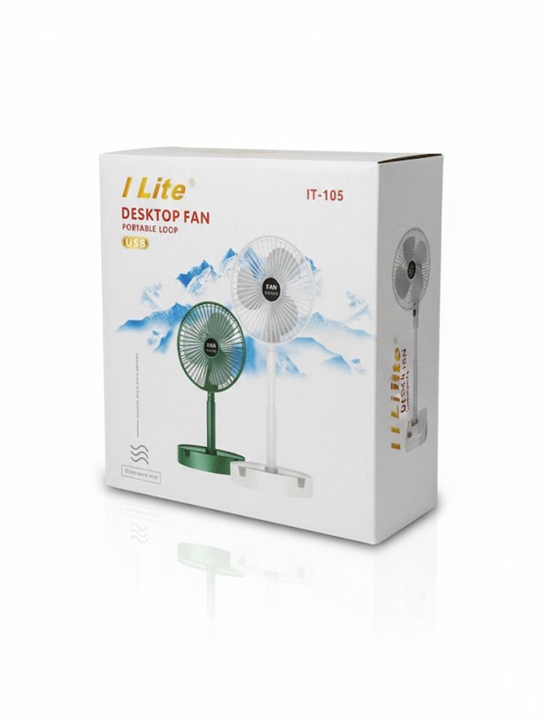 USB Desktop Fan – Portable Loop Design