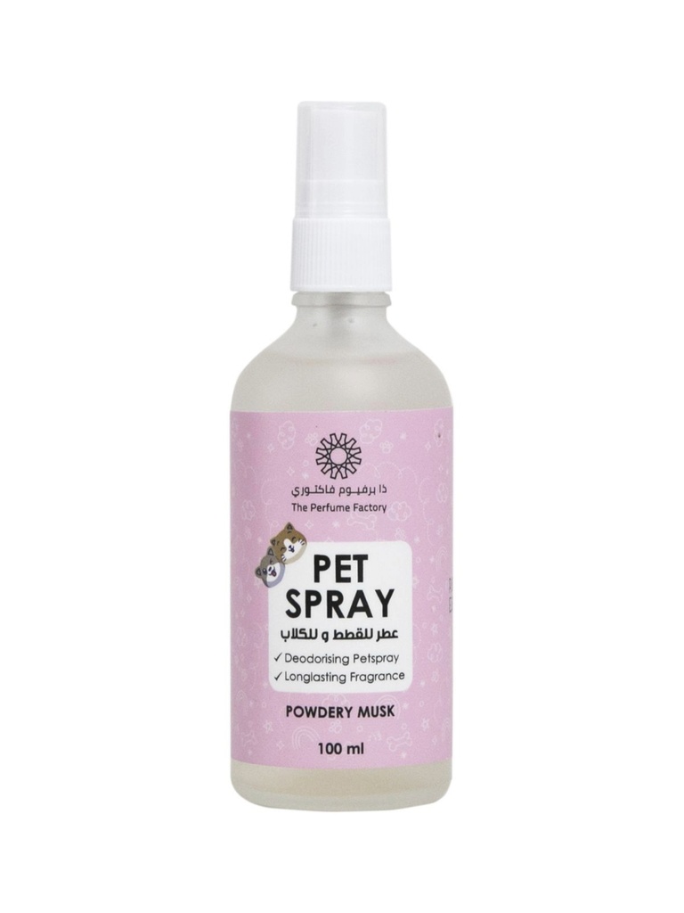PET SPRAY - POWDERY MUSK - 100 ML