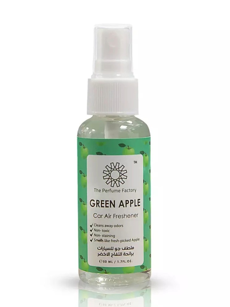 CAR AIR FRESHENER - GREEN APPLE - 50 ML