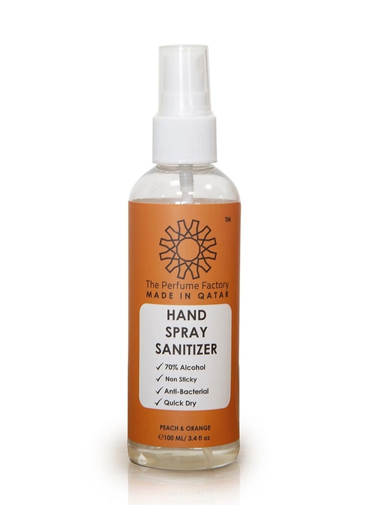 HAND SPRAY SANITIZER - PEACH & ORANGE - 100 ML