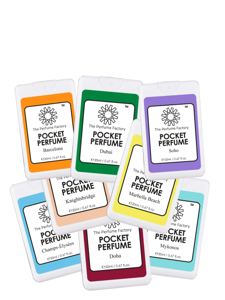 Pack of 8 Pocket Perfumes - 20 ML Each