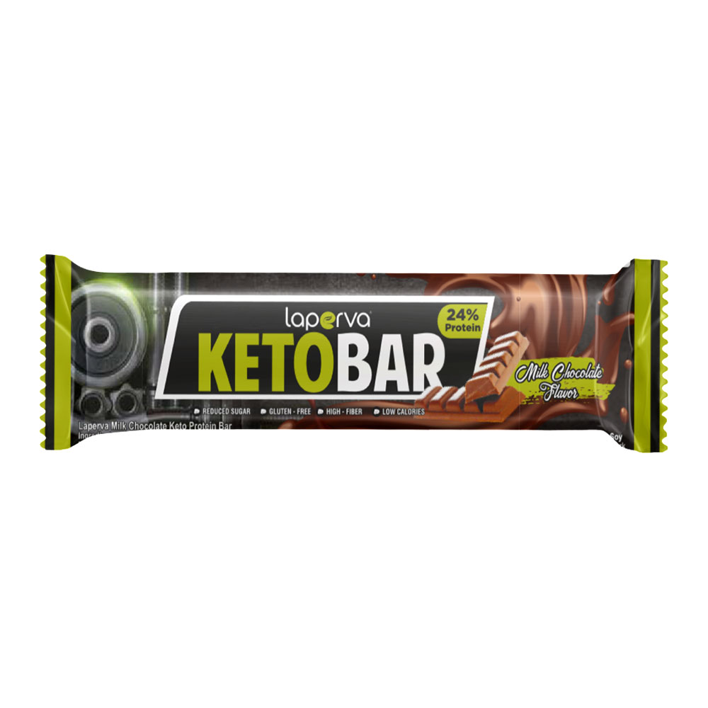 Laperva Keto Bar, Milk Chocolate, 1 Bar