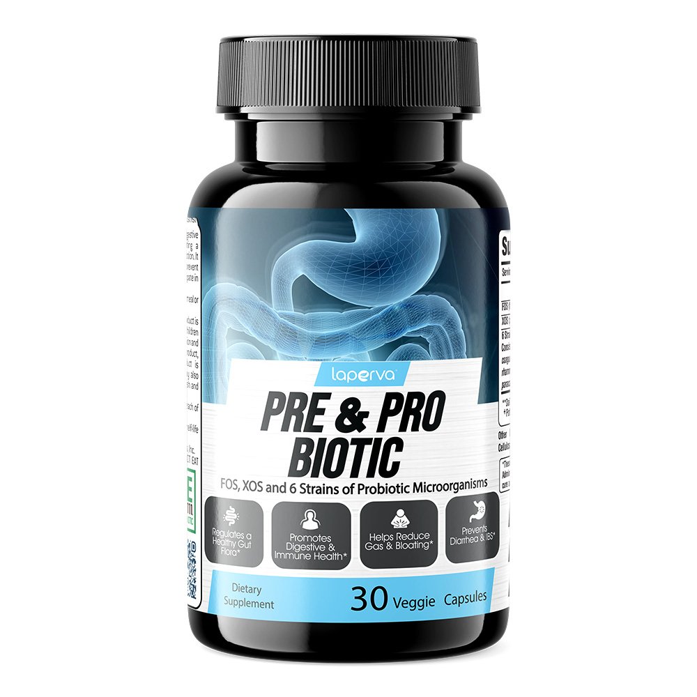Laperva Pre & Pro Biotic, 30 Veggie Capsules