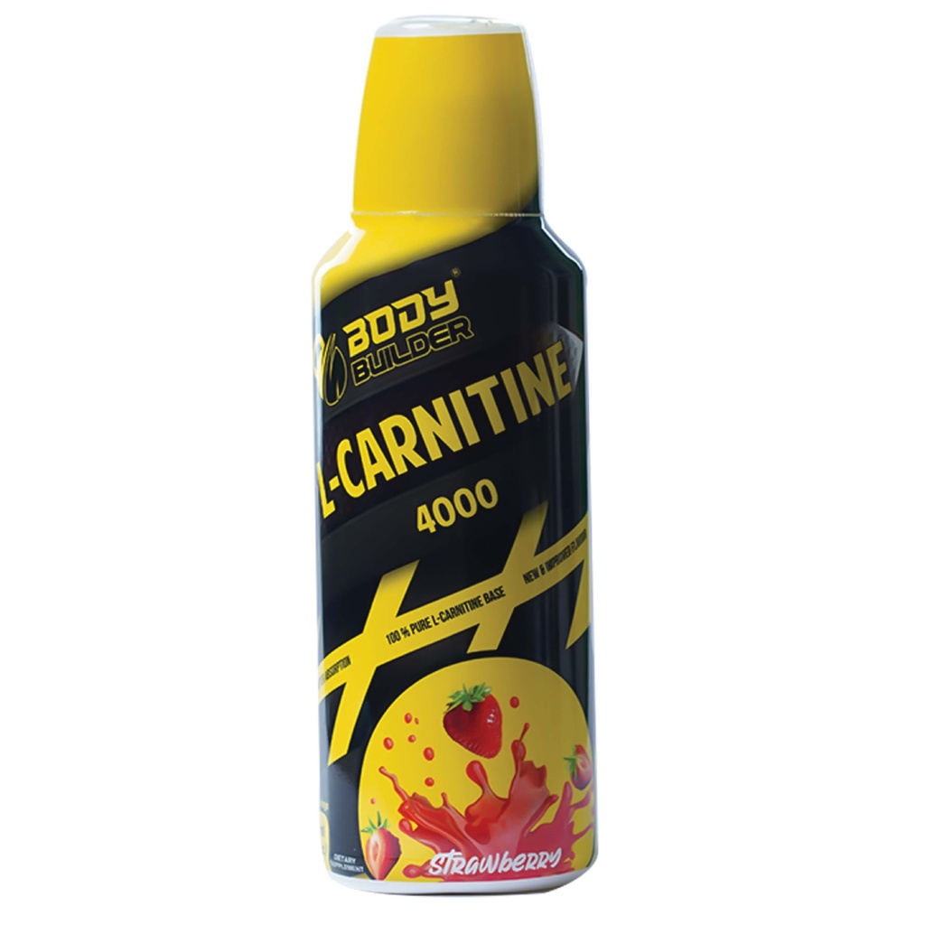 Body Builder L Carnitine, Strawberry, 4000 mg