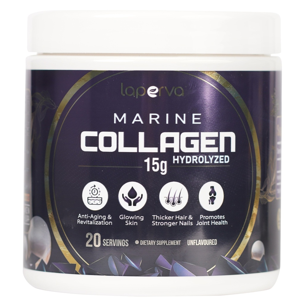 Laperva Marine Collagen Hydrolyzed, Unflavored, 330 Gm