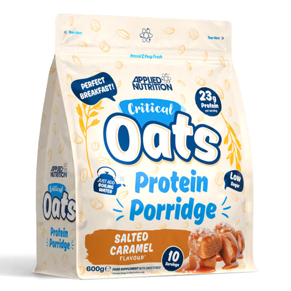 Applied Nutrition Critical Oats Protein Porridge, Salted Caramel, 600 Gm