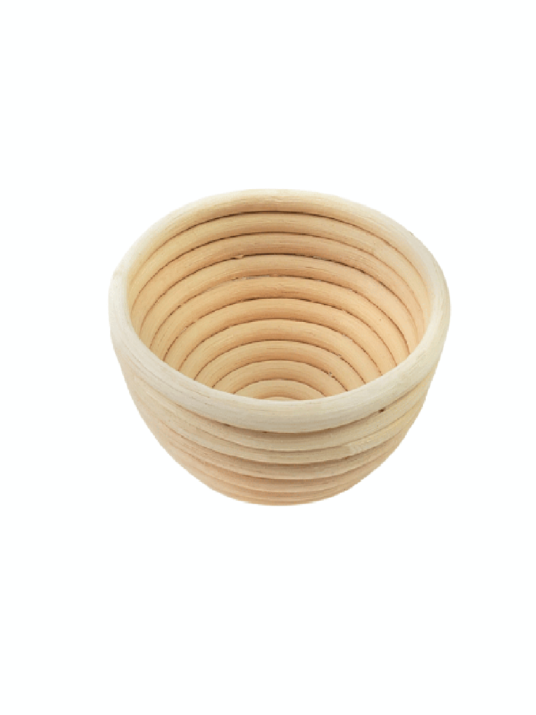 Bread Proofing Basket made of Rattan Round Shape Small Size 12.5cm