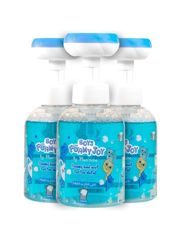 Offer 3 Foamy Joy Hand Foam for boys 500ml