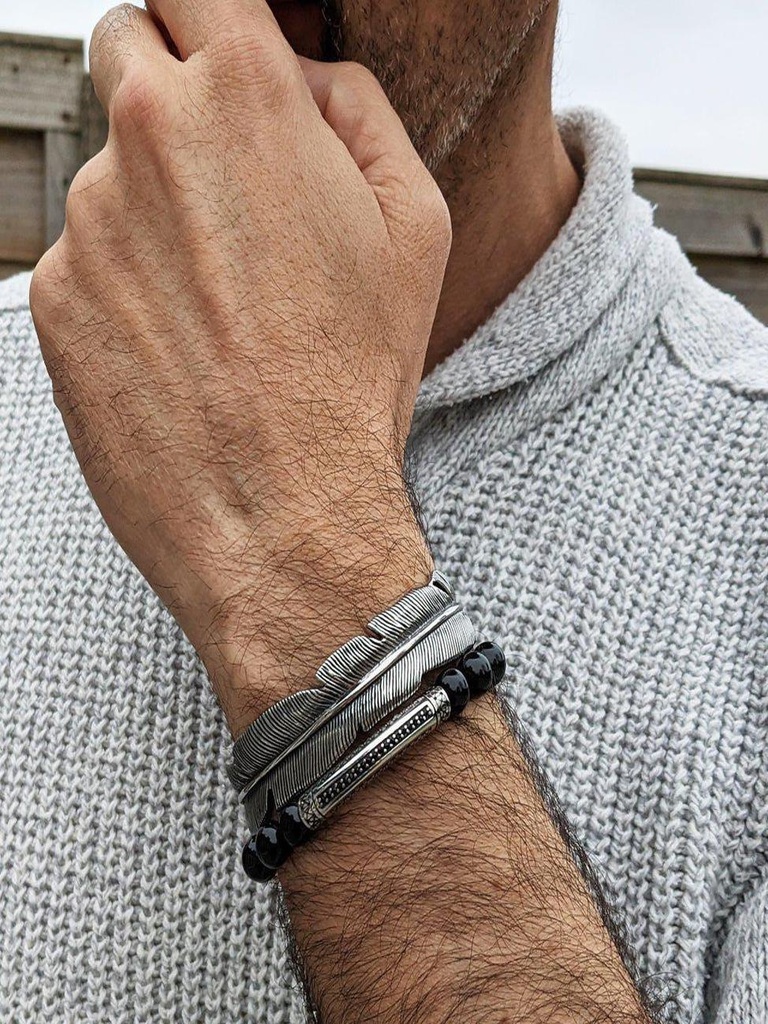 طقم أساور الشجاعة المجنّحة - 1014