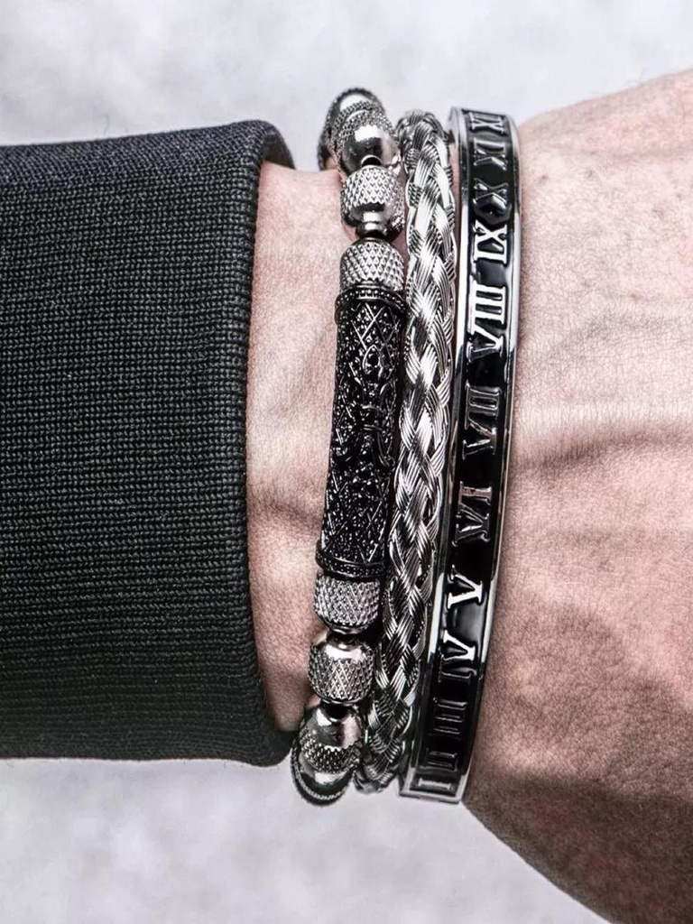 Titan Chronograph Bracelet Stack - 1021