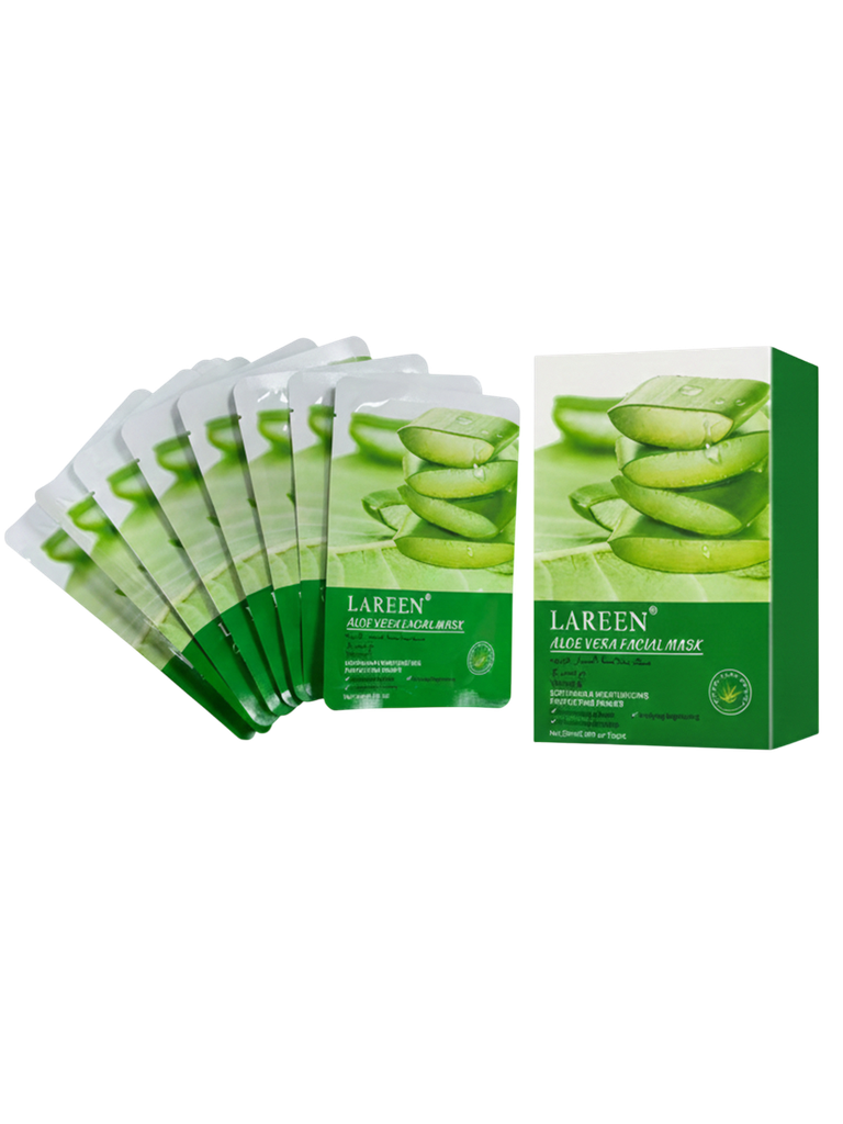 قناع الوجه بالألوفيرا – 25 مل × 10 قطع
