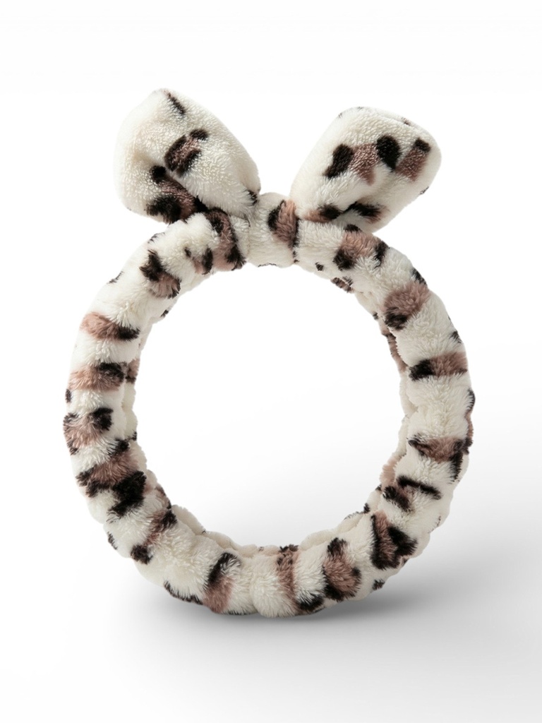 عصابة رأس بنقشة الفهد