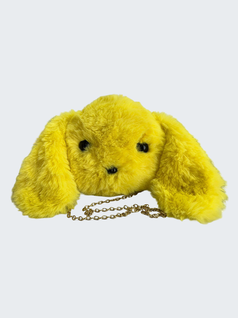 حقيبة كتف من الفرو