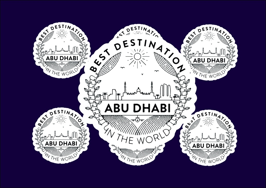 Abu Dhabi Sticker