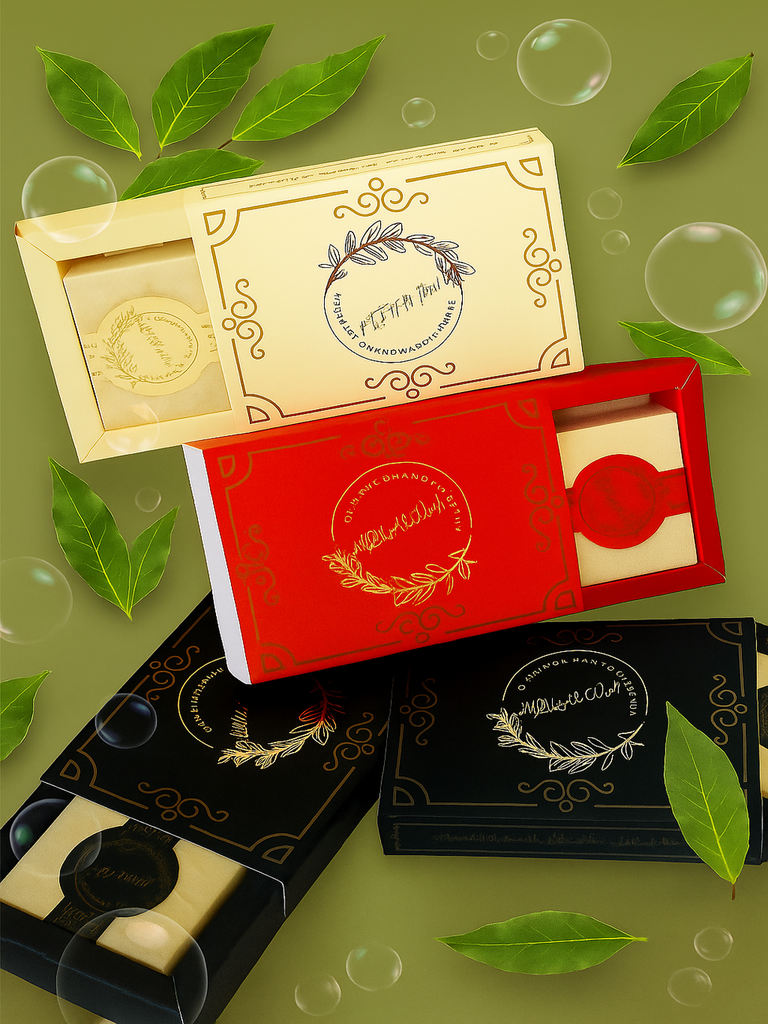 صابون غار طبيعي قطعتين