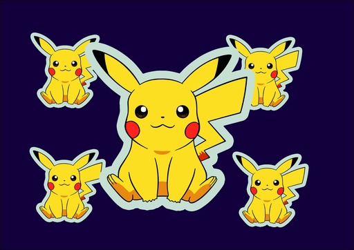 Pikachu Sticker