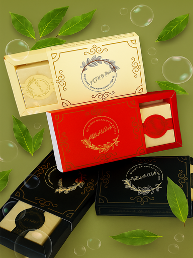 Natural Laurel soap 2 piece