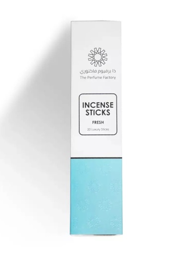 INCENSE STICKS - FRESH - 20 STICKS