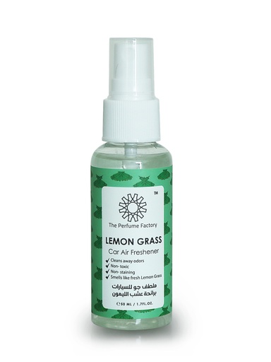 CAR AIR FRESHENER - LEMON GRASS - 50 ML