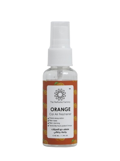 CAR AIR FRESHENER - ORANGE - 50 ML