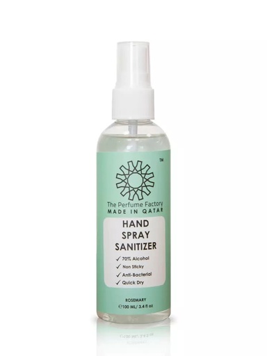 HAND SPRAY SANITIZER - ROSEMARY - 100 ML