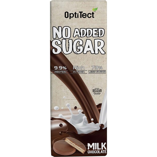 Optitect No Added Sugar Cookies, Milk Chocolate, 1 Piece