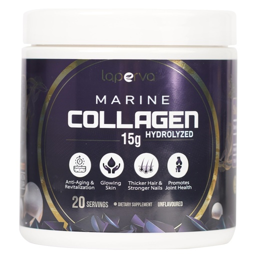 Laperva Marine Collagen Hydrolyzed, Unflavored, 330 Gm