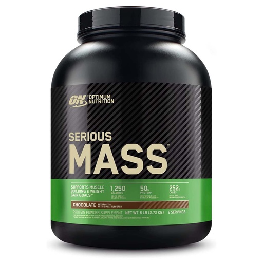 Optimum Nutrition Serious Mass, Chocolate, 6 LB