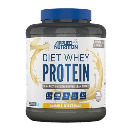 Applied Nutrition Diet Whey Iso Whey Blend, Banana Milkshake, 1.8 Kg