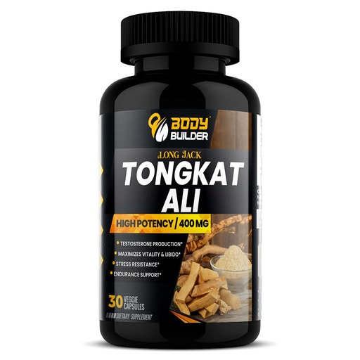 Body Builder Tongkat Ali, 30 Veggie Capsules, 400 mg