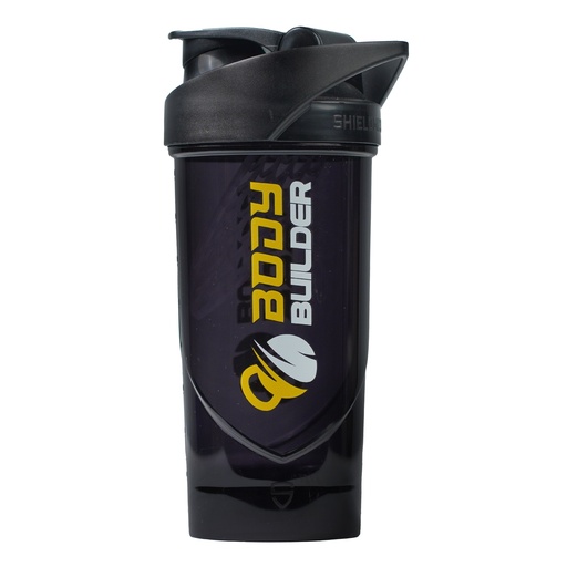Body Builder Shieldmixer Shaker, Black, 700 Ml