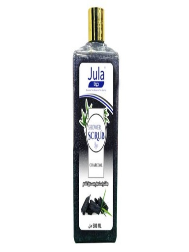 مقشر الاستحمام بالفحم