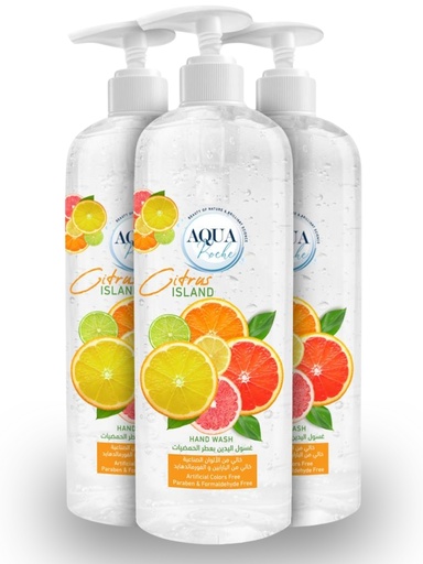 Offer 3 Hand Wash Bottle Citrus Island 500ml