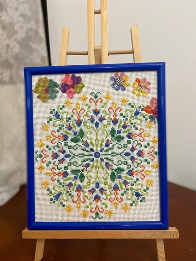 Circular Floral Motif