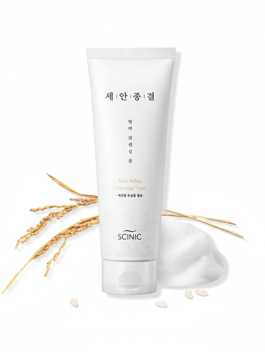 SCINIC - Wash Rice Whip Cleansing Foam