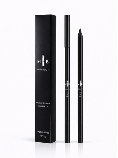 Vegan Waterproof Gel Eyeliner Pencil with Sharpener