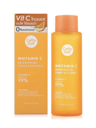Cathy Doll - Whitamin C Brightening Toner & Essence