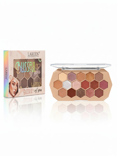 لوحة ظلال عيون مع الجليتر