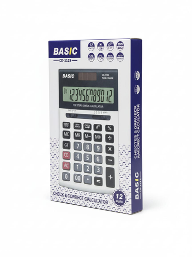 BASIC CD-1128 Desktop Calculator