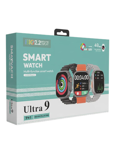 Ultra 9 Smart Watch – 2.2" Display