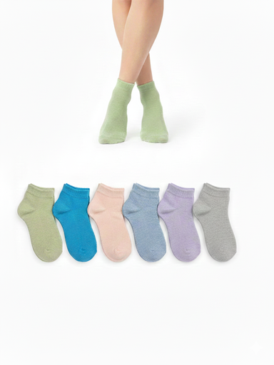 VODEX Ladies Sneaker Socks – 6 Pairs Pack