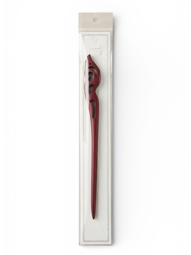 Ornate Carved Wooden Hair Stick