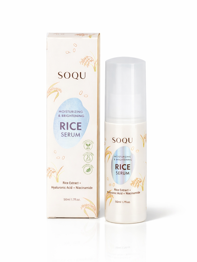 SOQU - Moisturizing & Brightening Rice Serum